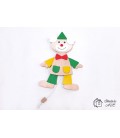 Kamarád KLAUN - tahací závěsná hračka
