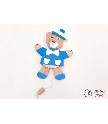 Kamarád MÉĎA - tahací závěsná hračka