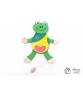 Kamarád ŽÁBA - tahací závěsná hračka