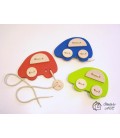 Dřevěné šitíčko AUTO