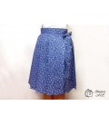 Dámská sukně zavinovací - vzor modrotisk typ A